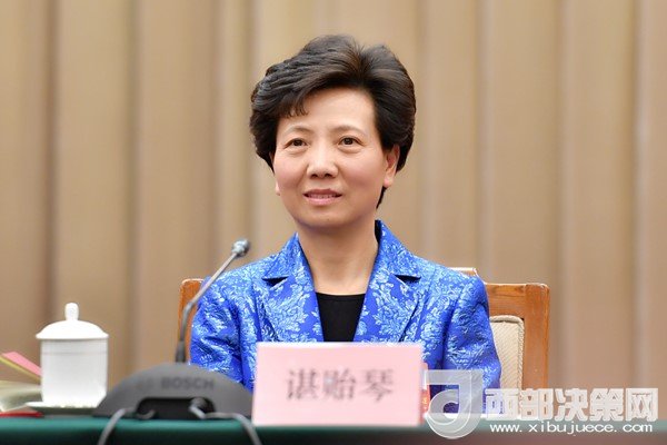 全國人大代表、貴州省委副書記、省長諶貽琴發(fā)言