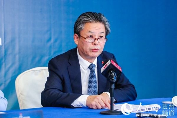 中國(guó)-東盟中心秘書長(zhǎng)陳德海。吳少飛 攝