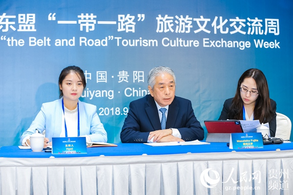 日本—東盟中心秘書長(zhǎng)藤田正。孫一銘 攝