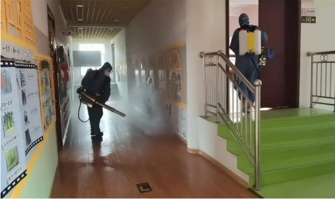 助力校園疫情防控  榆林藍(lán)天救援在行動