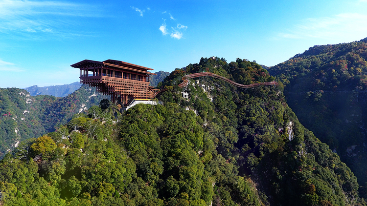 【云游渭南】待到春暖花開之時，我們相約草長鶯飛的少華山！_fororder_龍首閣 (2)